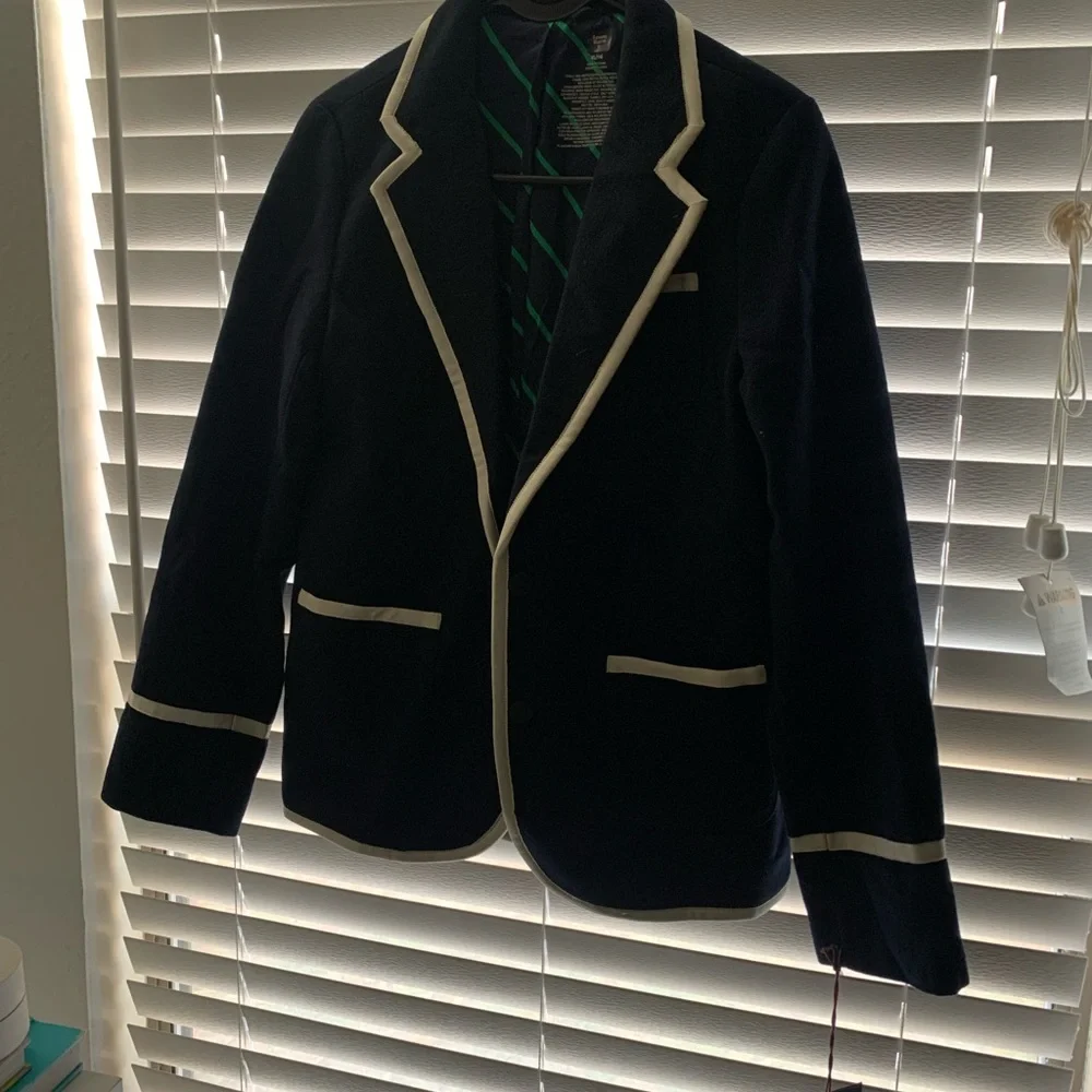 Kids Rowing Blazers for Target -Navy Blazer with White Trim - Picture 2 of 3